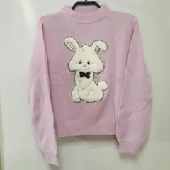 Candy Stripper うさぎ ニット セーター M81