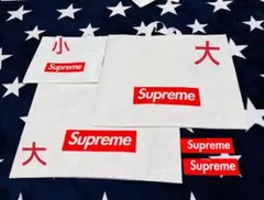 Supreme ショッパー ホワイト ステッカー