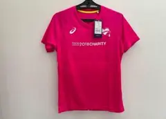 asics アシックス　ランニング　チャリティー Tシャツ Mサイズ 未使用
