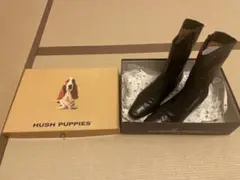 HUSH PUPPIES 黒 ロングブーツ 11 ※箱付