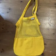 DULTON メッシュエコバッグ 差し色イエロー