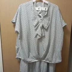 アンドラブ☆プリント可愛い♪サラッと涼しいセットアップ☆３Ｌ