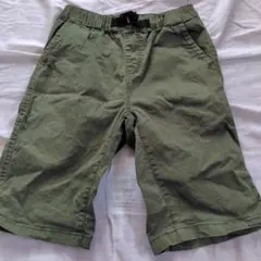 中古＆パンツ 半ズボン ノーブランド 150 カーキ 男