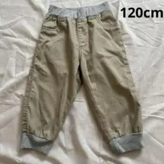 西松屋　120cm 男子　7部パンツ　ベージュ