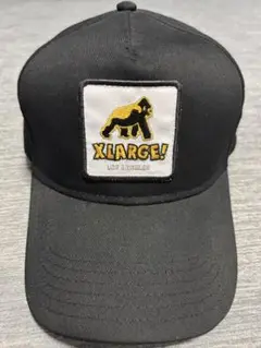 XLARGE ゴリラ刺繍 ブラックキャップ