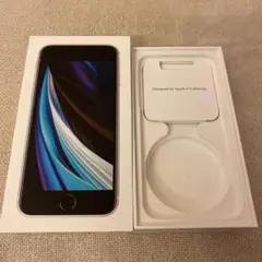 iPhone SE ホワイト 64GB、空箱