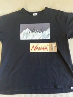 【ステッカー付き】NANGA 黒 Tシャツ