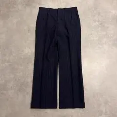 VINTAGE 60s〜stripe slacks aluminum zip