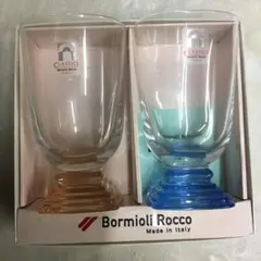 ガラス器　吉谷硝子　Bormioll Rocco　 ペアグラス　ITALY製