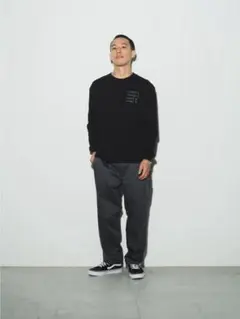ロンハーマン ディッキーズ UNDER R クロップド ワークパンツ グレー