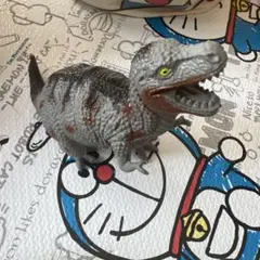 恐竜フィギュア グレー 約10cm