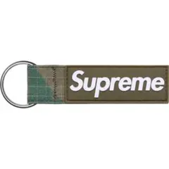 Supreme Ripstop Keychain Woodland Camo