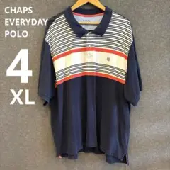 CHAPS EVERYDAY POLO 4XB/4TF インド製　大きめサイズ