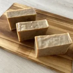 手作り石鹸 よもぎハーブミックス石けん 雑貨 ハンドメイド 3個