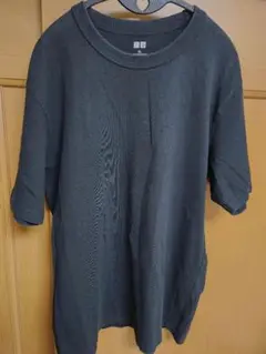 UNIQLO U クルーネックTシャツ XL ブラック Tシャツ