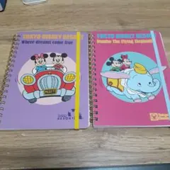 TOKYO　ディズニーランド　ノート　2冊