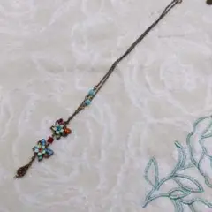 ミハエルネグリン 蝶モチーフのネックレス【美品】