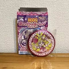 キミとアイドルプリキュア　BIGホログラム缶バッジ