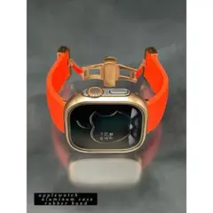 アップルウォッチ ウルトラ 49mm ワイドラバーベルト