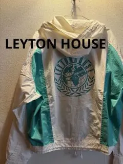 LEYTON HOUSE ヴィンテージターコイズ ジャケット　美品 2025年最新】レイトンハウス ナイロンジャケットの人気アイテム