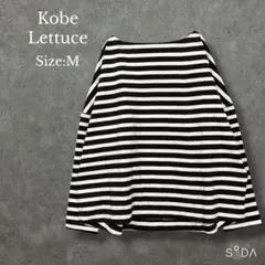 神戸レタス【M】田中亜希子さんコラボ ヘビーウェイトボートネックプルオーバー