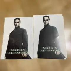 MATRIX RELOADED キャラクターカード 6枚セット