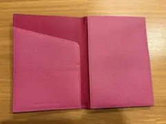 【未使用】BONAVENTURAパスポートケースフューシャピンク/ボナベンチュラ 未使用】BONAVENTURAパスポートケースフューシャピンク/ボナ