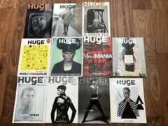 雑誌 HUGE 11冊まとめ売り 00〜10s