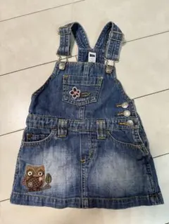 babyGAP デニムジャンバースカート　80
