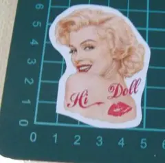 マリリン・モンロー ステッカー Hi Doll