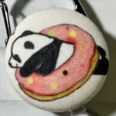M346　リールキーホルダー　スイーツパンダ