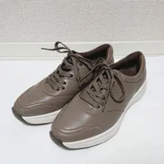 B-THREE ビースリー スニーカー ブラウン 3E