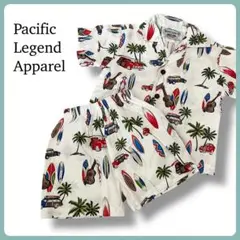 PACIFIC LEGEND アロハシャツ＆ショートパンツセット ハワイ製 80