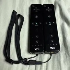 Wii リモコン 2個セット ブラック