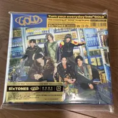 SixTONESアルバム GOLD 初回盤B(Blu-ray)