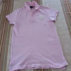 RUGBY by Ralph Lauren ピンクポロシャツM