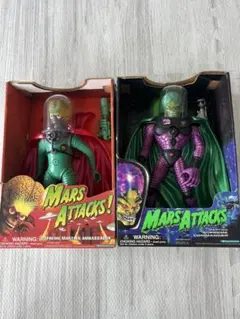 マーズアタック トーキングフィギュア 1996年 【新品】2個セット