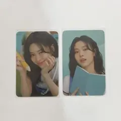 ITZY ペンミポップアップトレカ　リュジン　2枚セット