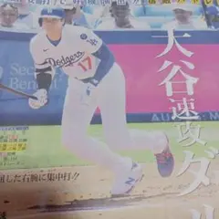 大谷翔平　手越祐也　大泉洋　佐藤愛桜　日刊スポーツ新聞　8/19