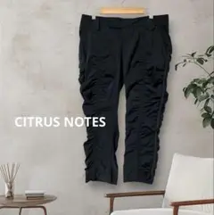 CITRUS NOTES シトラスノーツ　ギャザーパンツ　シャーリング　パンツ