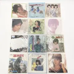EPレコード まとめて 12枚 山口百恵 松田聖子 ピンクレディー 徳永英明