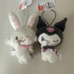 サンリオキャラクターズ ふりむきヒミツマスコット ウィッシュミーメル　クロミ