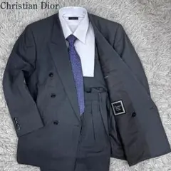 《良品》 クリスチャンディオールムッシュ ビジネススーツ メンズ グレー