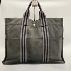 HERMES/エルメス/フールトゥ MM/ブラック/色褪せダメージ有り