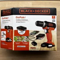 【開封のみ】BLACK+DECKER ドリルドライバー