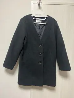 【今がお買い得】送料無料＆新品・未使用 ブラック　チェスターコート