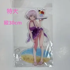 グリッドマンユニバース　新庄アカネ　特大アクリルスタンド　海の家
