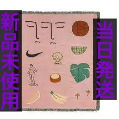新品 インポート 北ヨーロッパスタイル ラグ ブランケット シンプソンズ