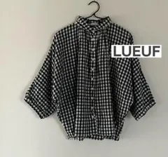 LUEUF ルフ コットンリネンワッシャードルマンシャツ ドルマンスリーブ