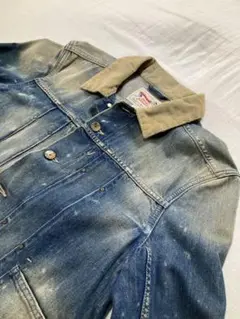 【定価】3〜4万DIESEL デニム ジャケット ヴィンテージ加工 (既製品)